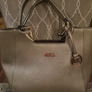 Metallic MK Handbag